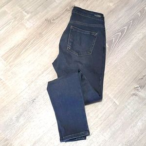 - Pilcro and the Letterpress high rise skinny jean’s blue women size 28